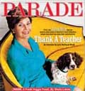 Parade cover with First Lady and Spot